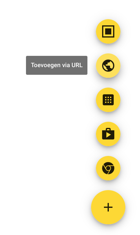 Toevoegen via URL
